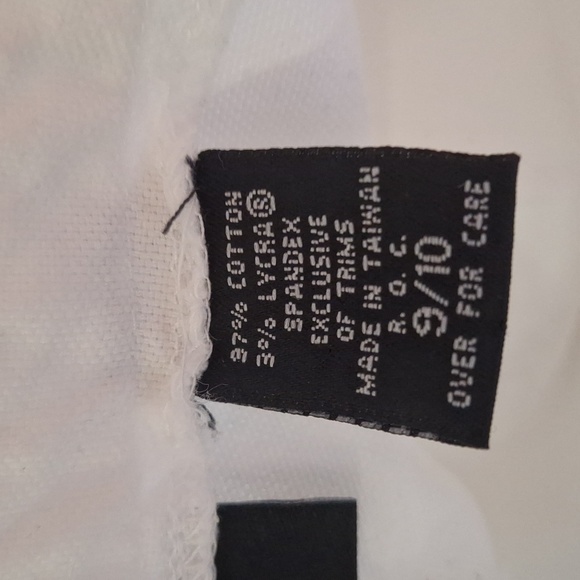 Express Stretch Cropped Pants w/lace bottom Size 9/10 - Picture 9 of 9